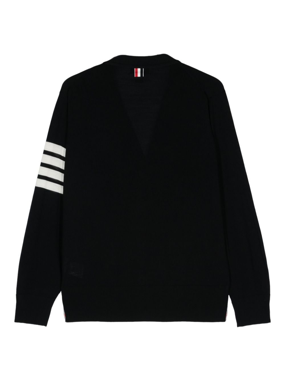 Thom Browne wool V-neck cardigan - Blauw