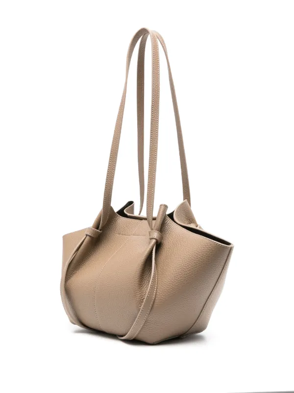Yuzefi Mochi Leather Shoulder Bag | Neutrals | FARFETCH Yuzefi Mochi Leather Shoulder Bag | Neutrals | FARFETCH