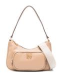 DKNY Philo leather shoulder bag - Neutrals