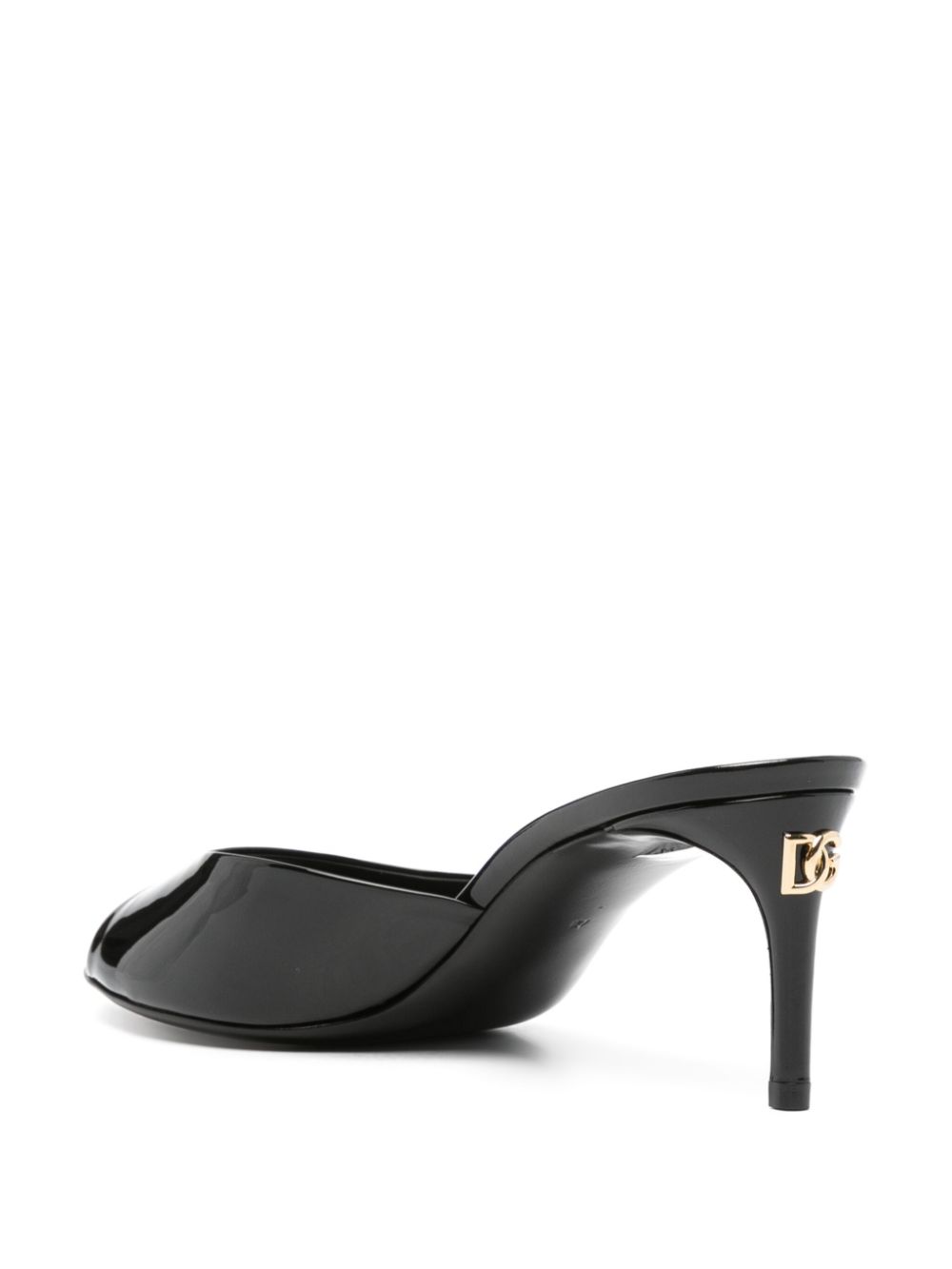 Dolce & Gabbana 65 mm pumps met logoplakkaat Zwart