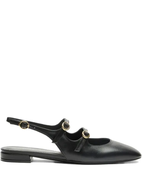 Stuart Weitzman Flache Slingback-Pumps mit Schnalle