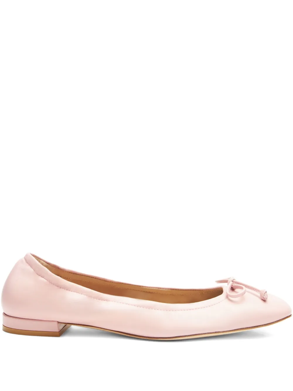 Stuart Weitzman Bria Bow-detail Ballet Flats