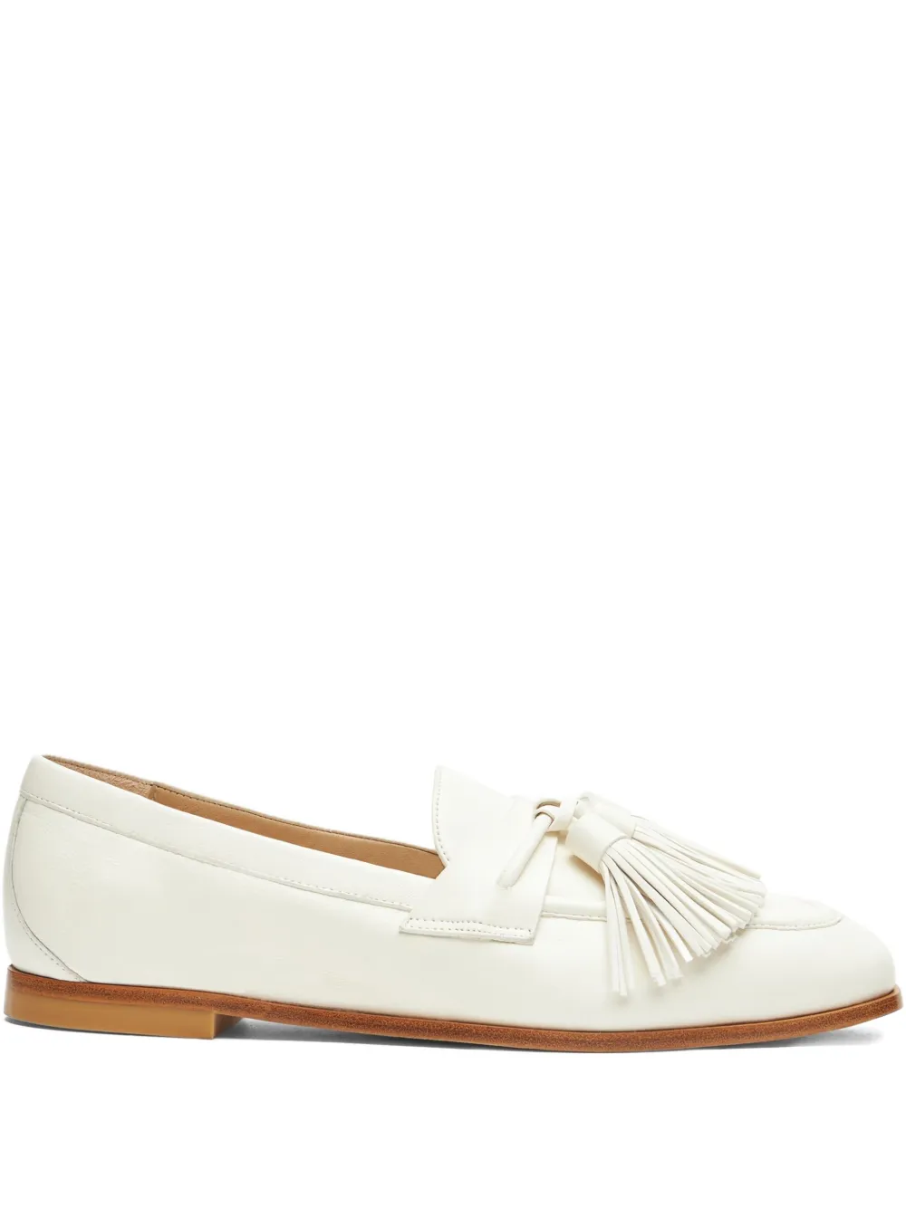 Stuart Weitzman tassel leather loafers - ニュートラル Stuart Weitzman tassel leather loafers - ニュートラル