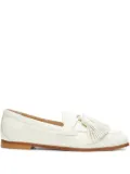 Stuart Weitzman tassel leather loafers - Neutrals