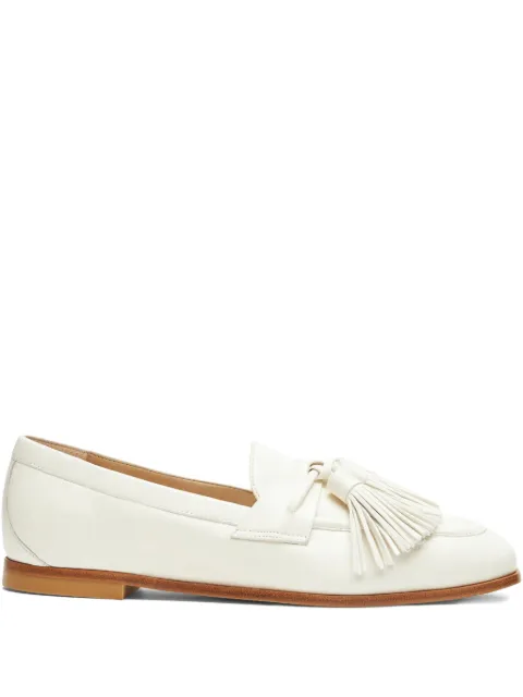 Stuart Weitzman tassel leather loafers