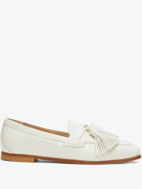 Stuart Weitzman tassel leather loafers