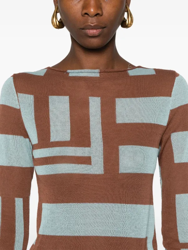 Fendi jumper brown best sale