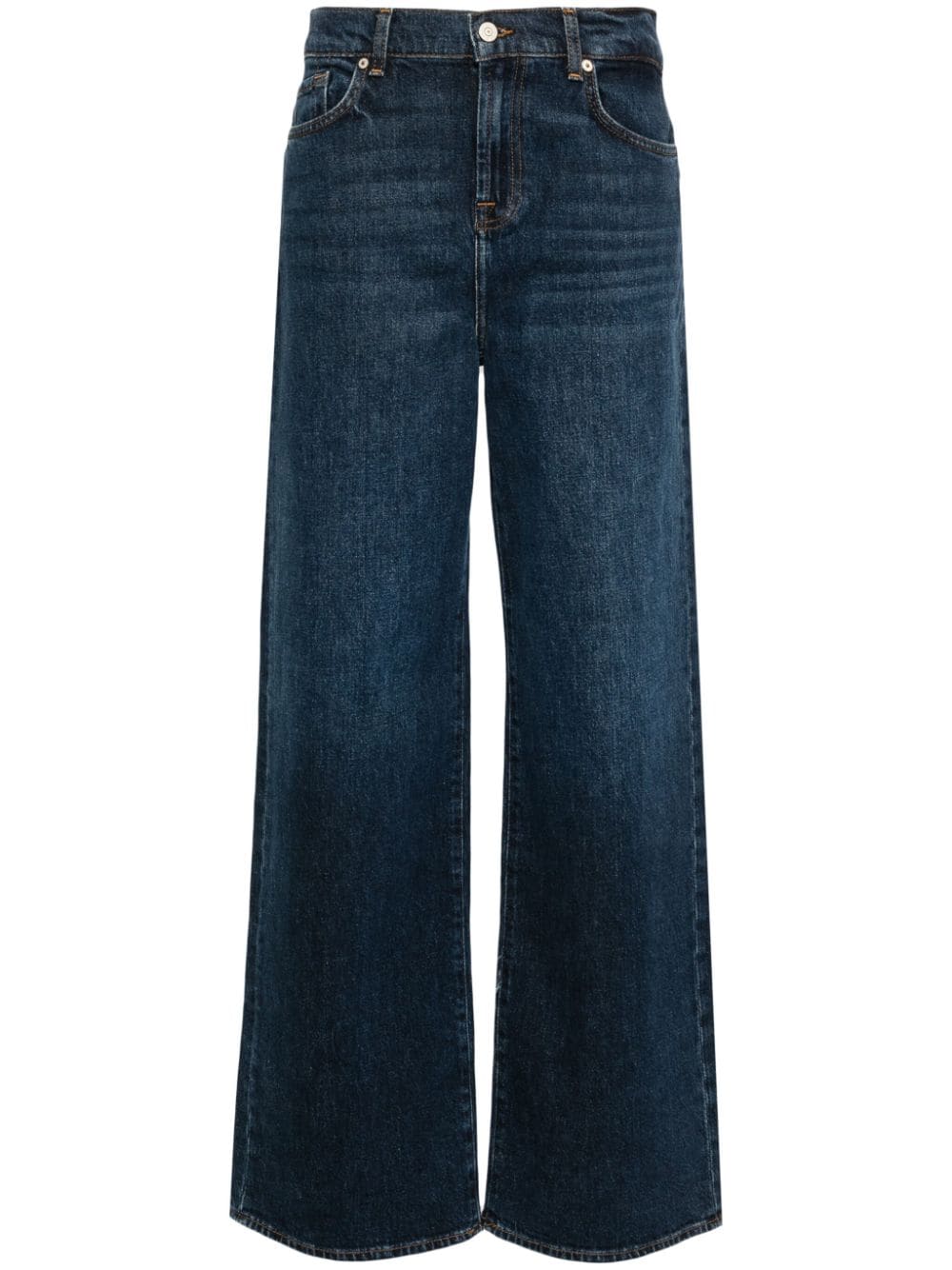 Shop 7 For All Mankind Scout Jeans In Blue