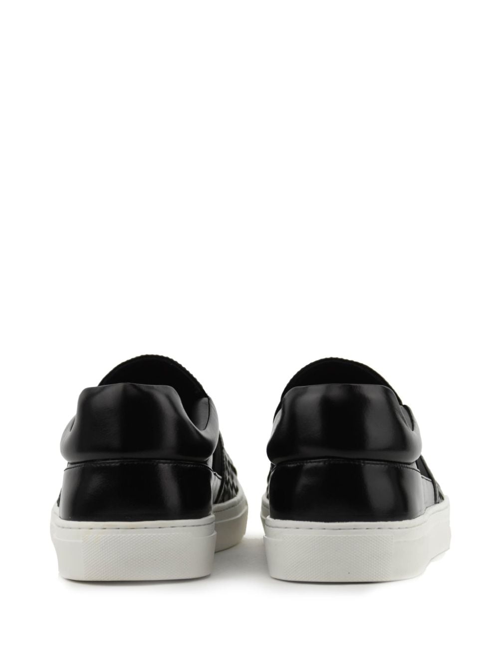 Paul Warmer woven-design loafers Black