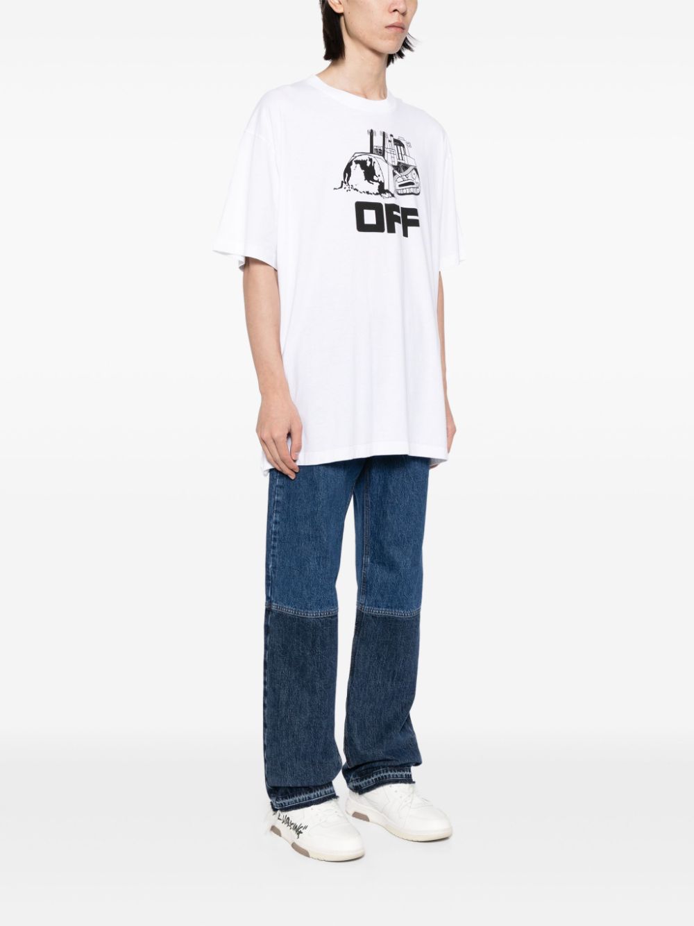 Off-White graphic-print cotton T-shirt Men