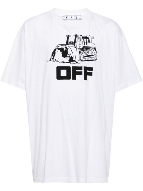 Off-White graphic-print cotton T-shirt Men