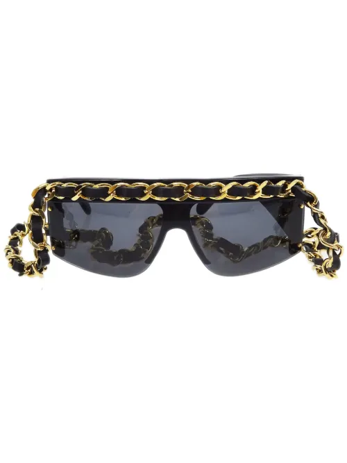 Lunettes de soleil Chain (années 1990-2000) - CHANEL Pre-Owned - Modalova