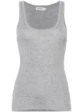 Simkhai logo plaque tank top - Grey