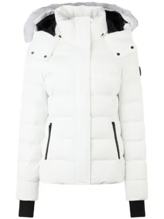 Moose Knuckles Jaqueta Betta Com Pelos | Branco | FARFETCH BR