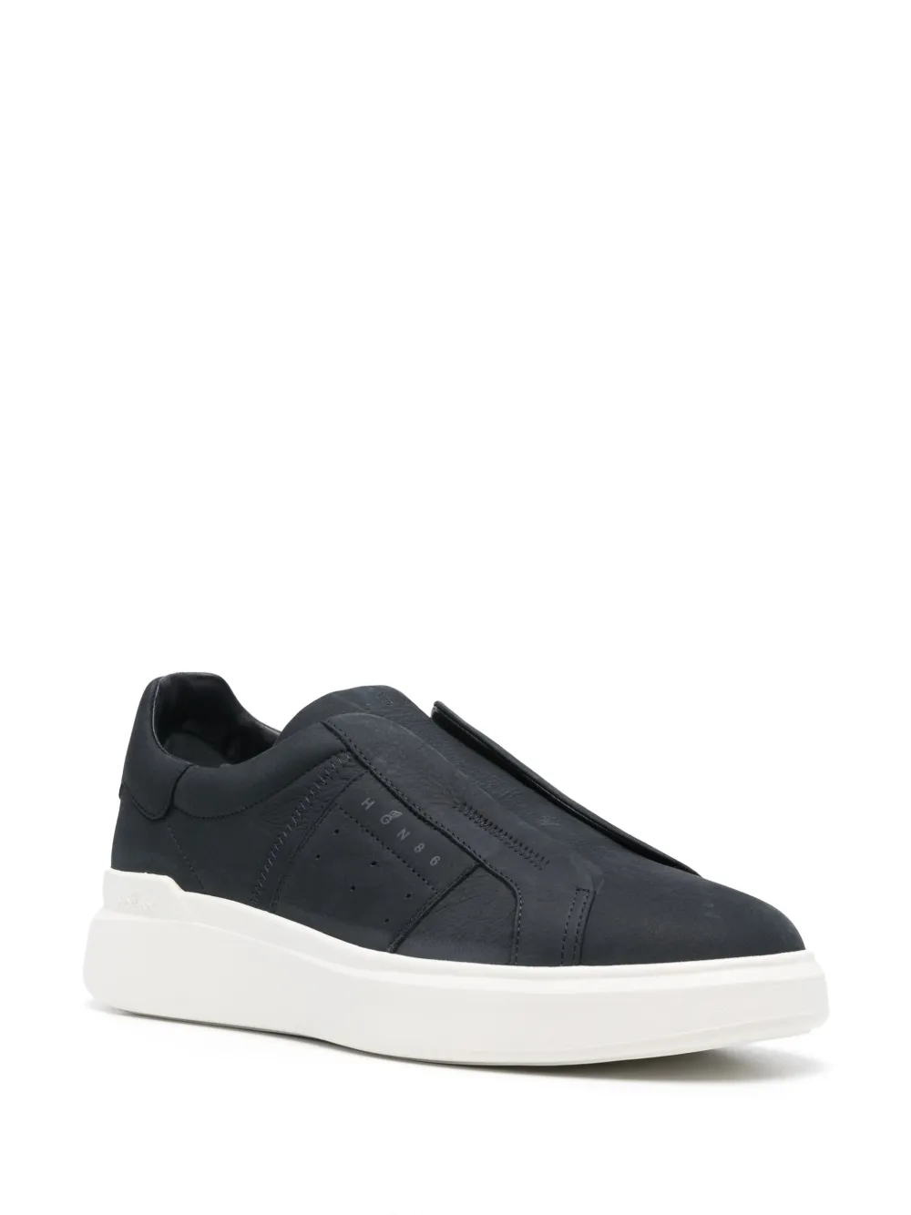 Hogan H580 slip-on leren sneakers - Blauw