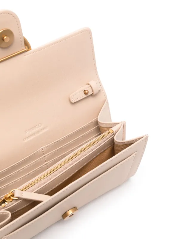 PINKO Clutch Love One | Neutro | FARFETCH BR