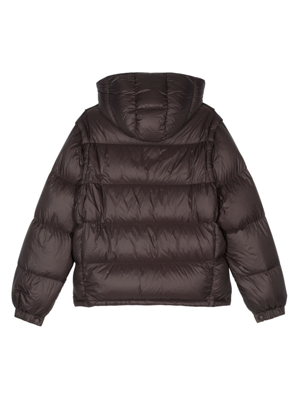 Moncler Cyclone Padded Jacket Brown FARFETCH