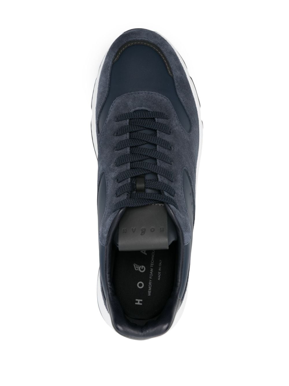 Hogan Hyperlight leren sneakers Blauw