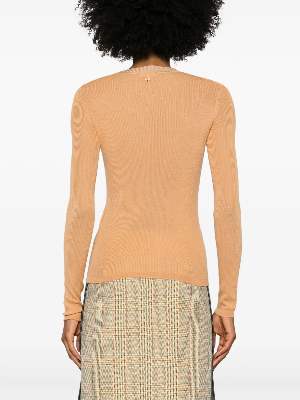Long-Sleeve Wool Jumper