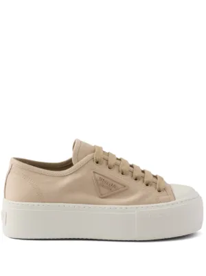 スニーカー PRADA Women Sneakers 1E206DFDX65055 F0GVP Brown Downtown sneakers | Prada | OTTODISANPIETRO
