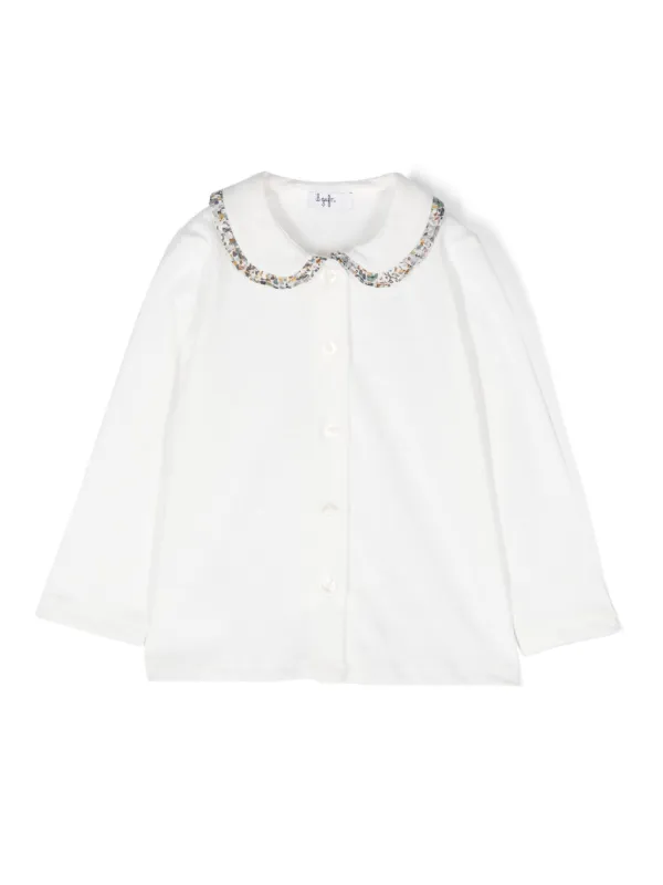 Il Gufo ラッフルトリム Tシャツ | ホワイト | FARFETCH JP