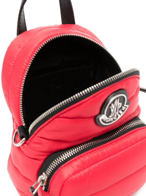Moncler Small Kilia Cross Body Bag | Red | FARFETCH