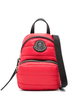 Moncler Small Kilia Cross Body Bag | Red | FARFETCH CA