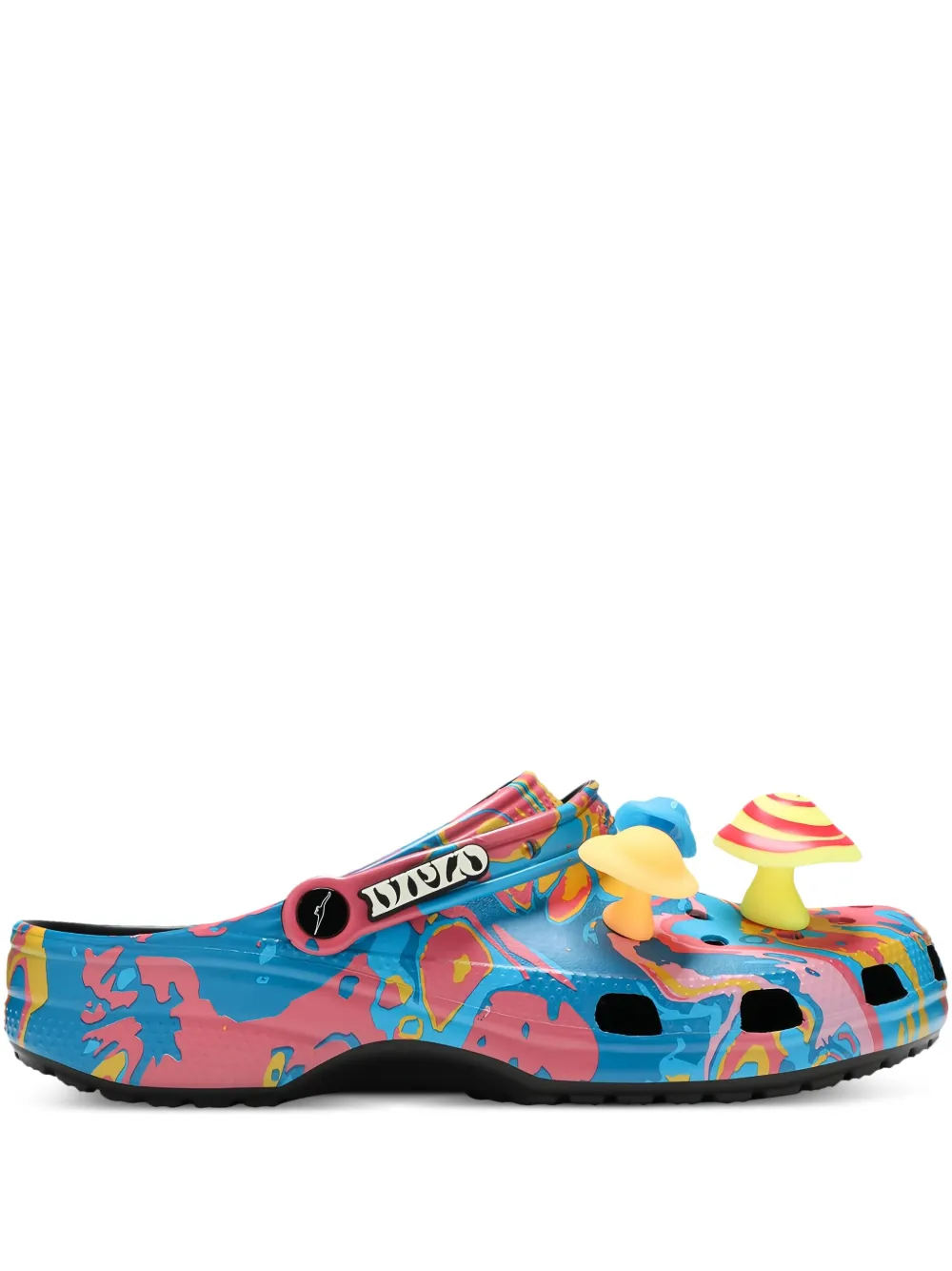 Crocs Diplo X Classic swirl-effect clog | Pink | Image 1