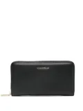 Coccinelle large Metallic Soft wallet - Black