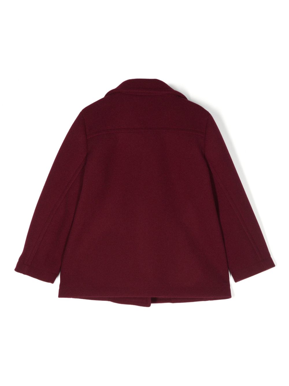 Il Gufo felted coat - Rood