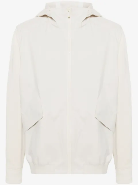 BOSS logo-patch hooded jacket