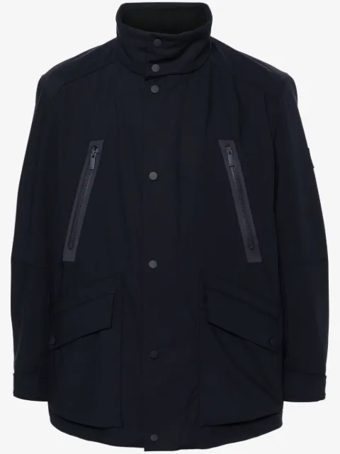 BOSS logo-patch padded jacket