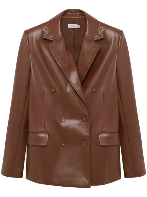 Simkhai Becky Blazer in Brown