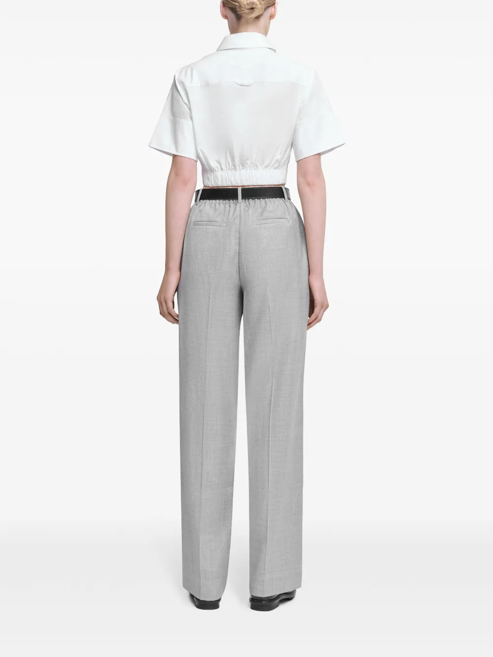 Simkhai Sabrina Shirt In White