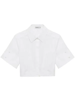 Versace クロップド Tシャツ | ホワイト | FARFETCH JP