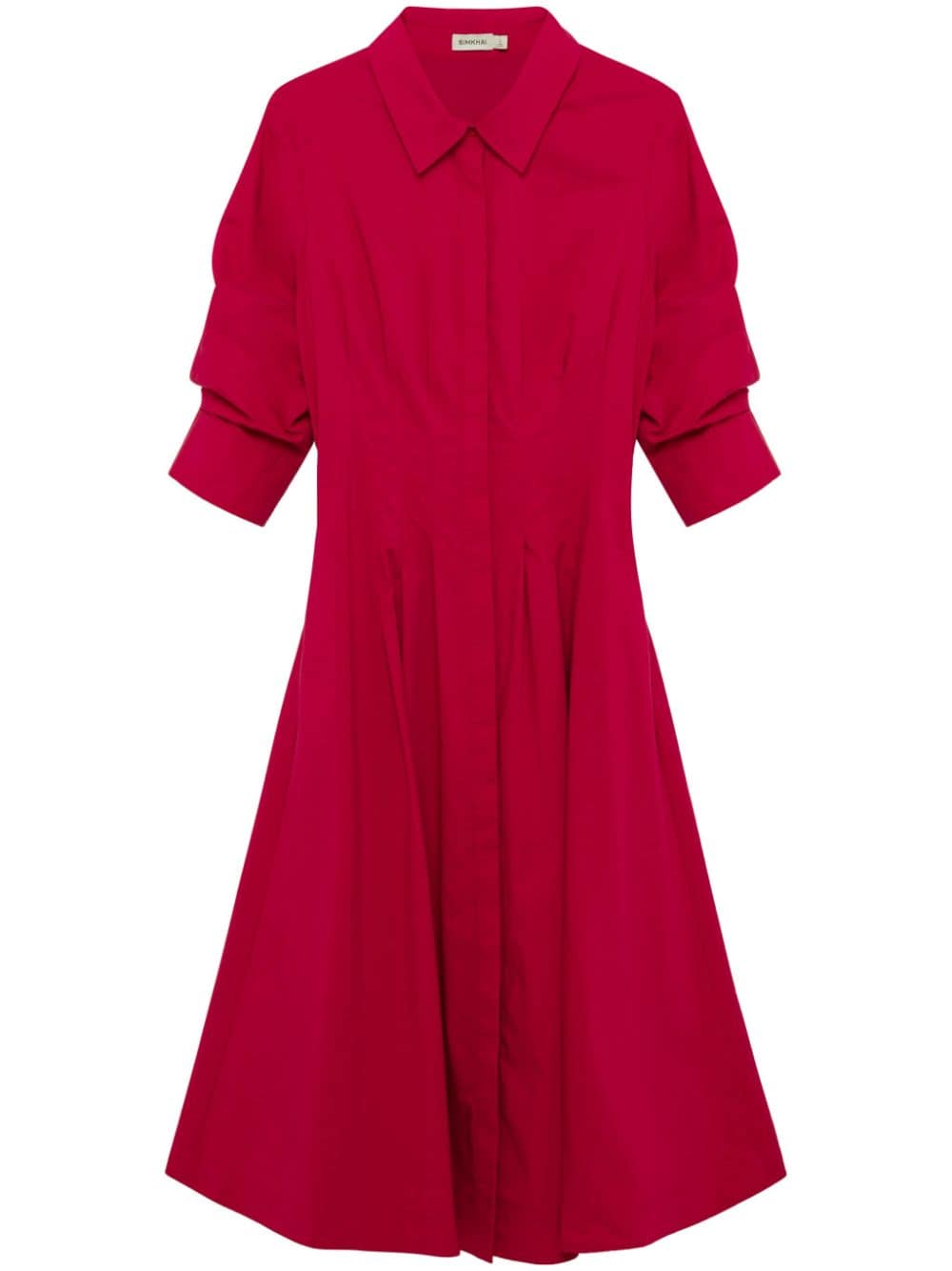 Simkhai Jazz Midi Dress In Red