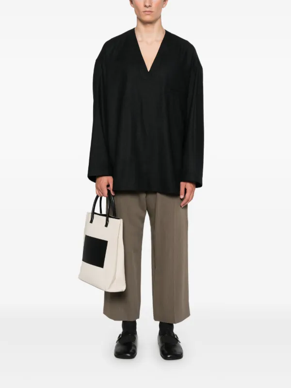 VIP【関税送料無料】希少 LEMAIRE COTTON T-SHIRT Lemaire Men's' Boxy T-Shirt in White | LN-CC®