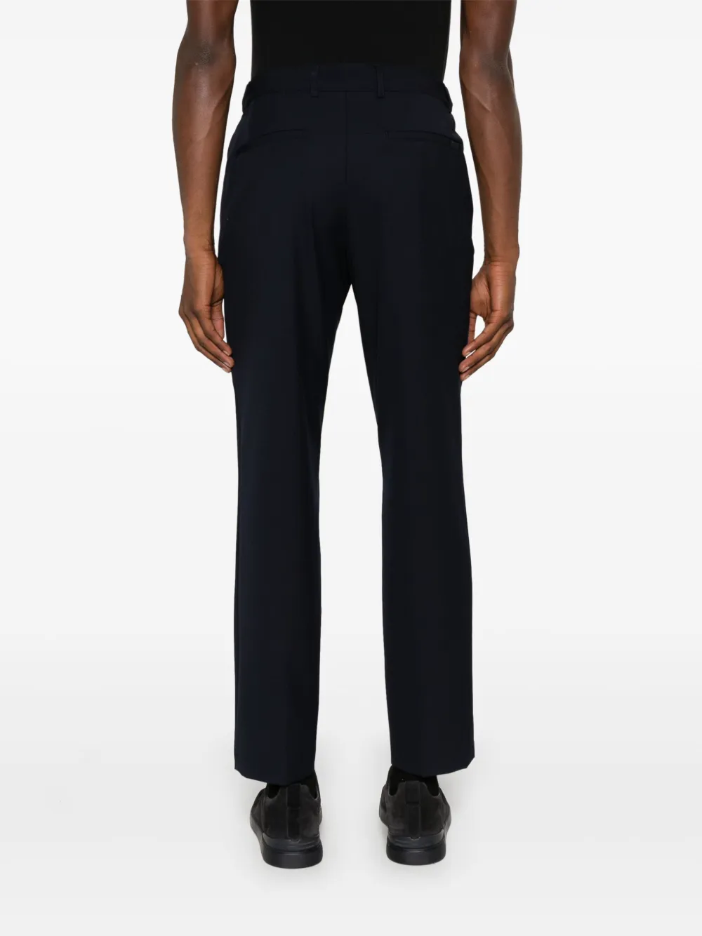 BOSS Slim-fit pantalon Blauw