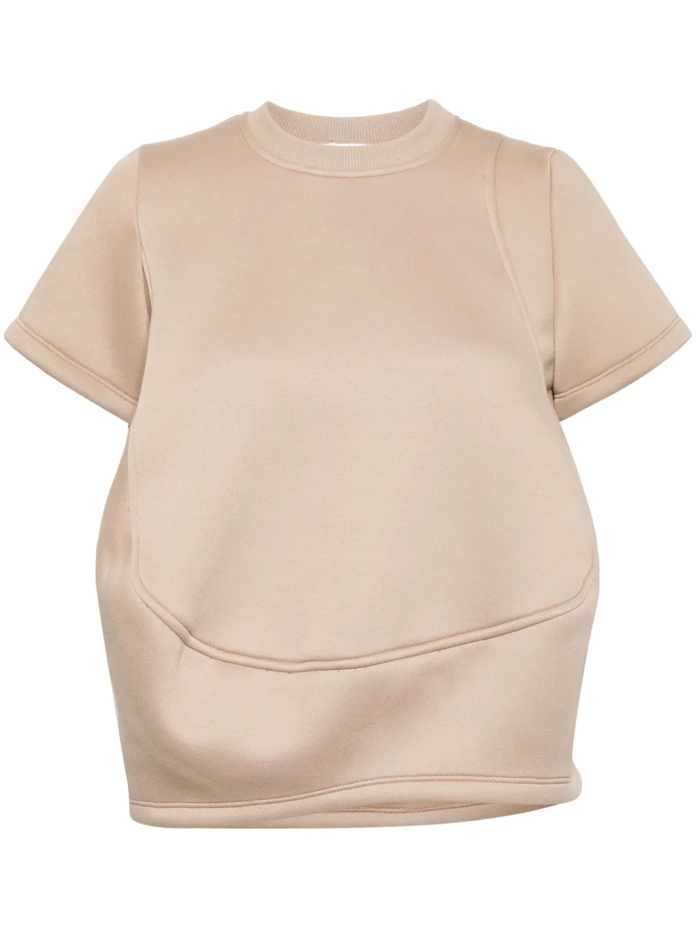 Shop Melitta Baumeister Crew-neck T-shirt In Brown