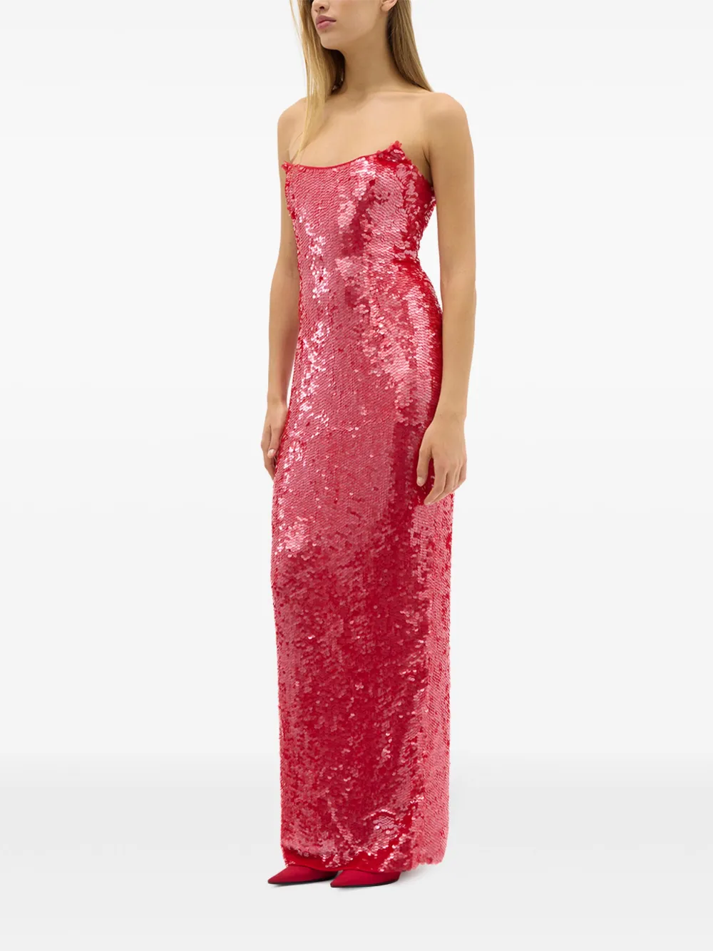 Rachel Gilbert Royce avondjurk Roze