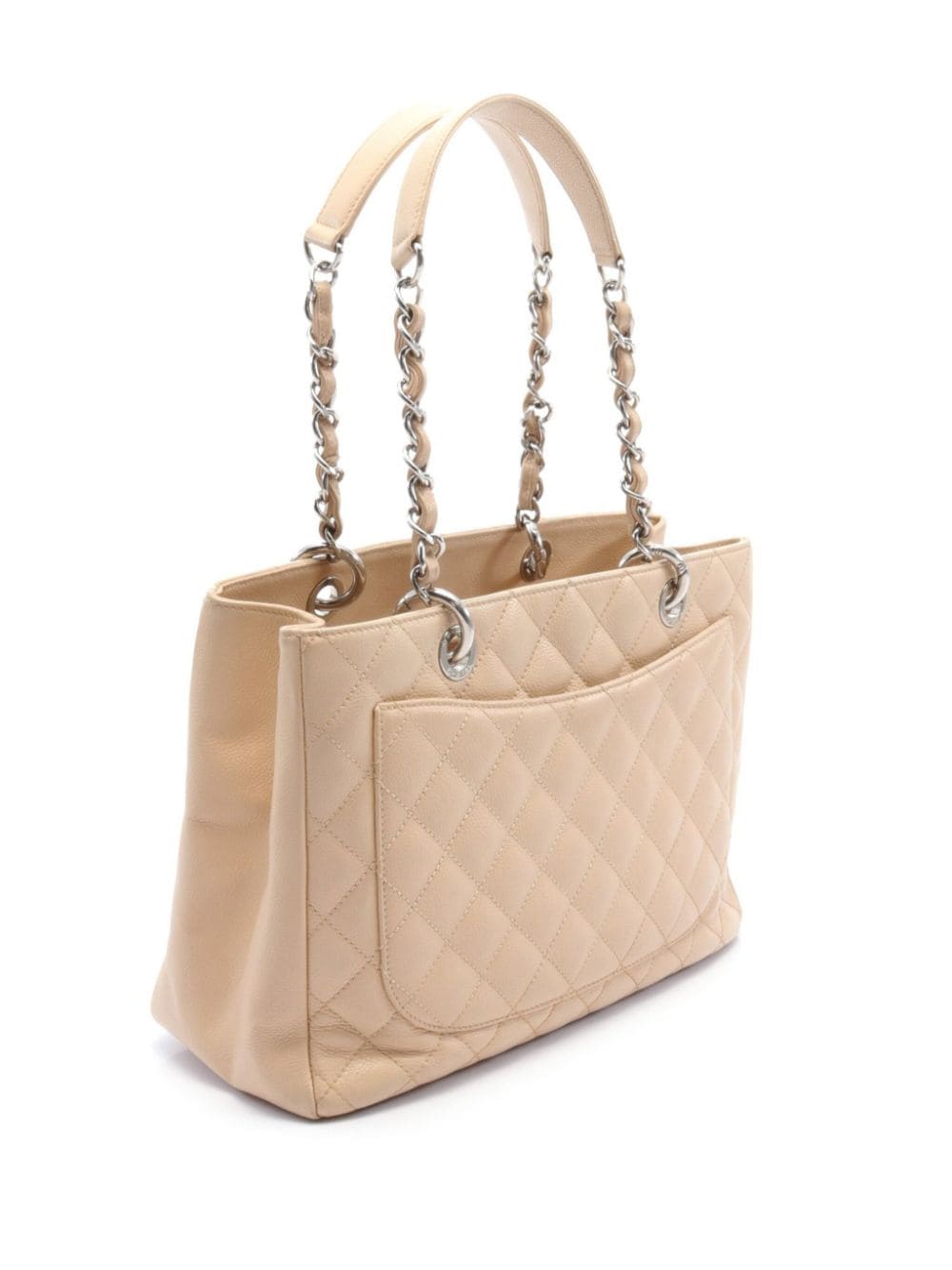 CHANEL Pre-Owned 2010-2011 Grand Shopping tote - Beige