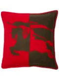Burberry EKD wool cushion - Brown