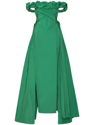slim fit dress slacks Green Floral Strapless Mini Dress main image 1
