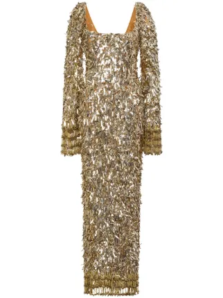Rachel Gilbert Posie Gown | Gold