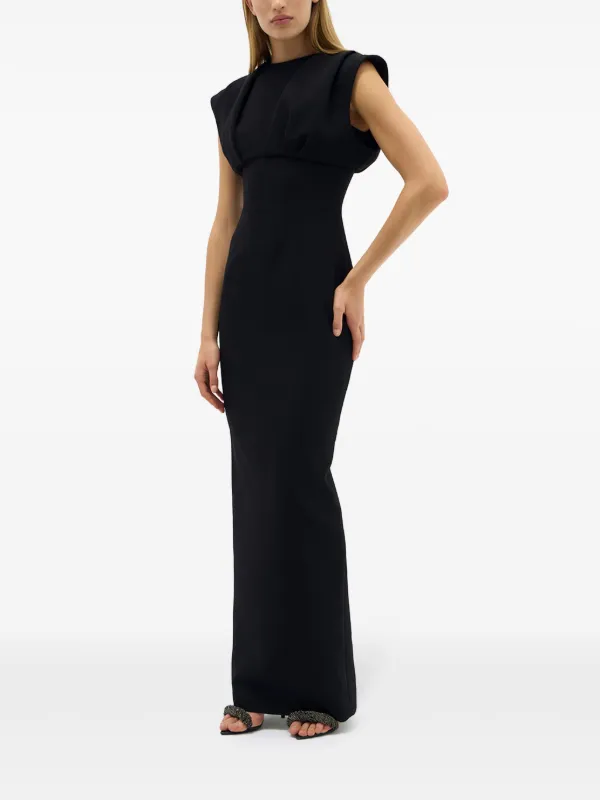 Rachel Gilbert Abito Maggie Nero FARFETCH IT