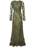 Rachel Gilbert Landon gown dress - Green