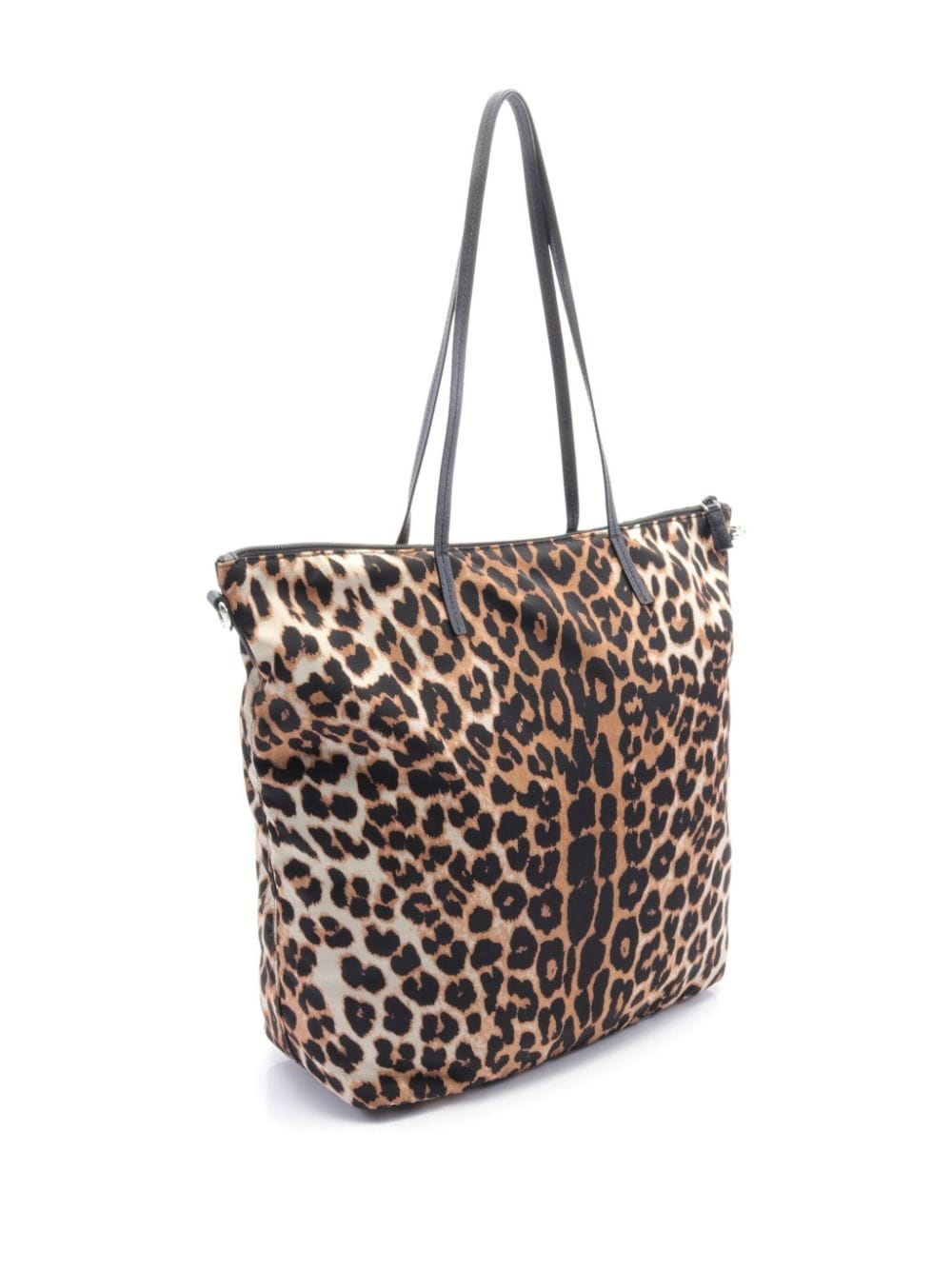 Prada Pre-Owned 2000s leopard-print two-way bag - Bruin