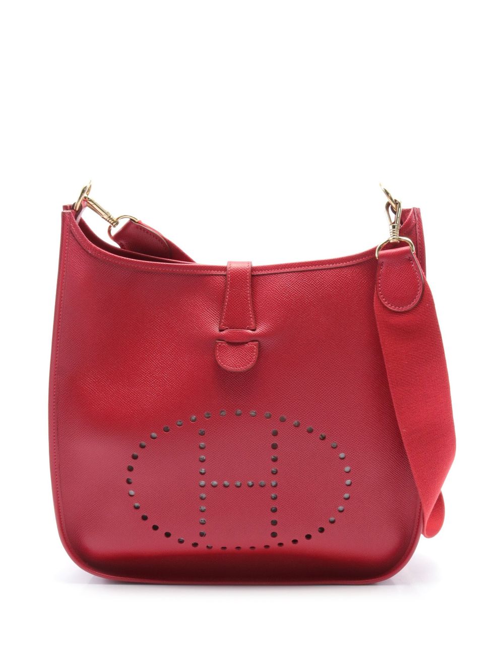 Hermes Pre Owned 1997 Evelyne III GM Shoulder Bag Red FARFETCH IE