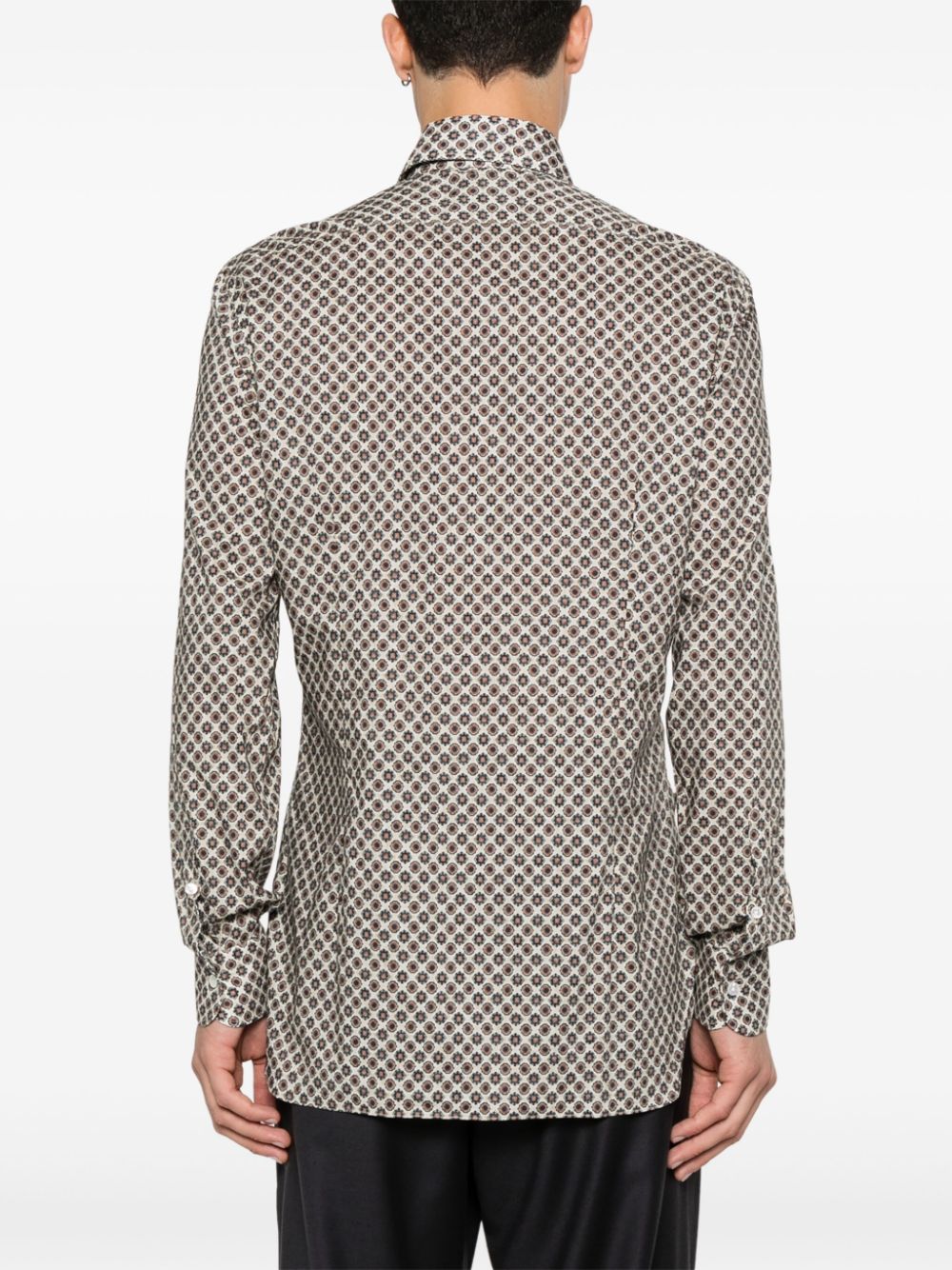 BARBA GRAPHIC-PRINT SHIRT 