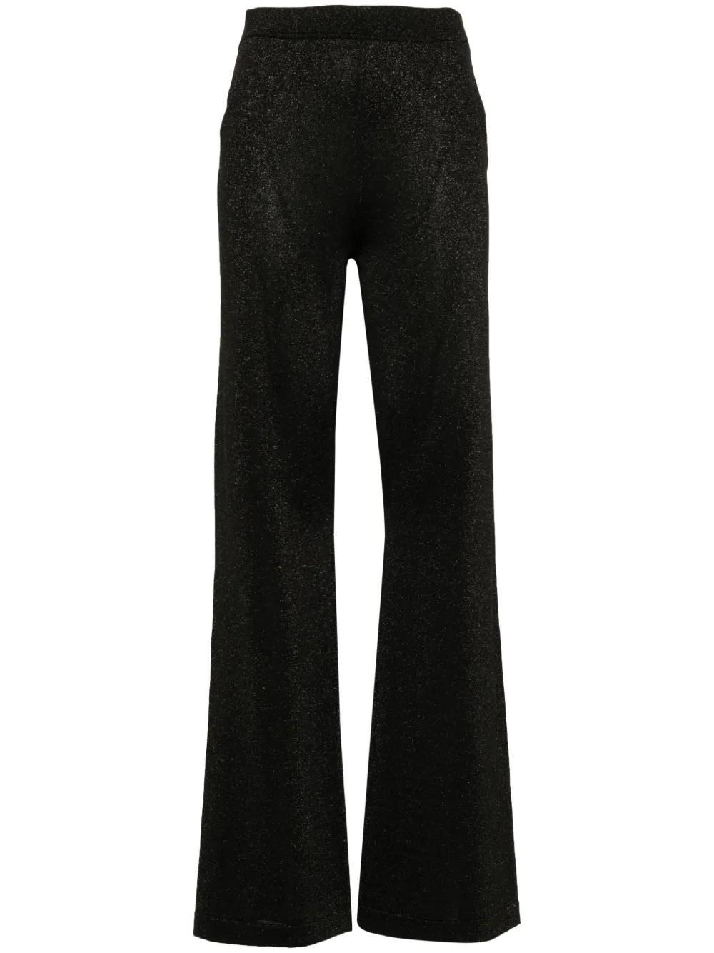 Missoni High waist flared broek Zwart